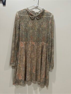 ASOS Shimmery Metallic Dress